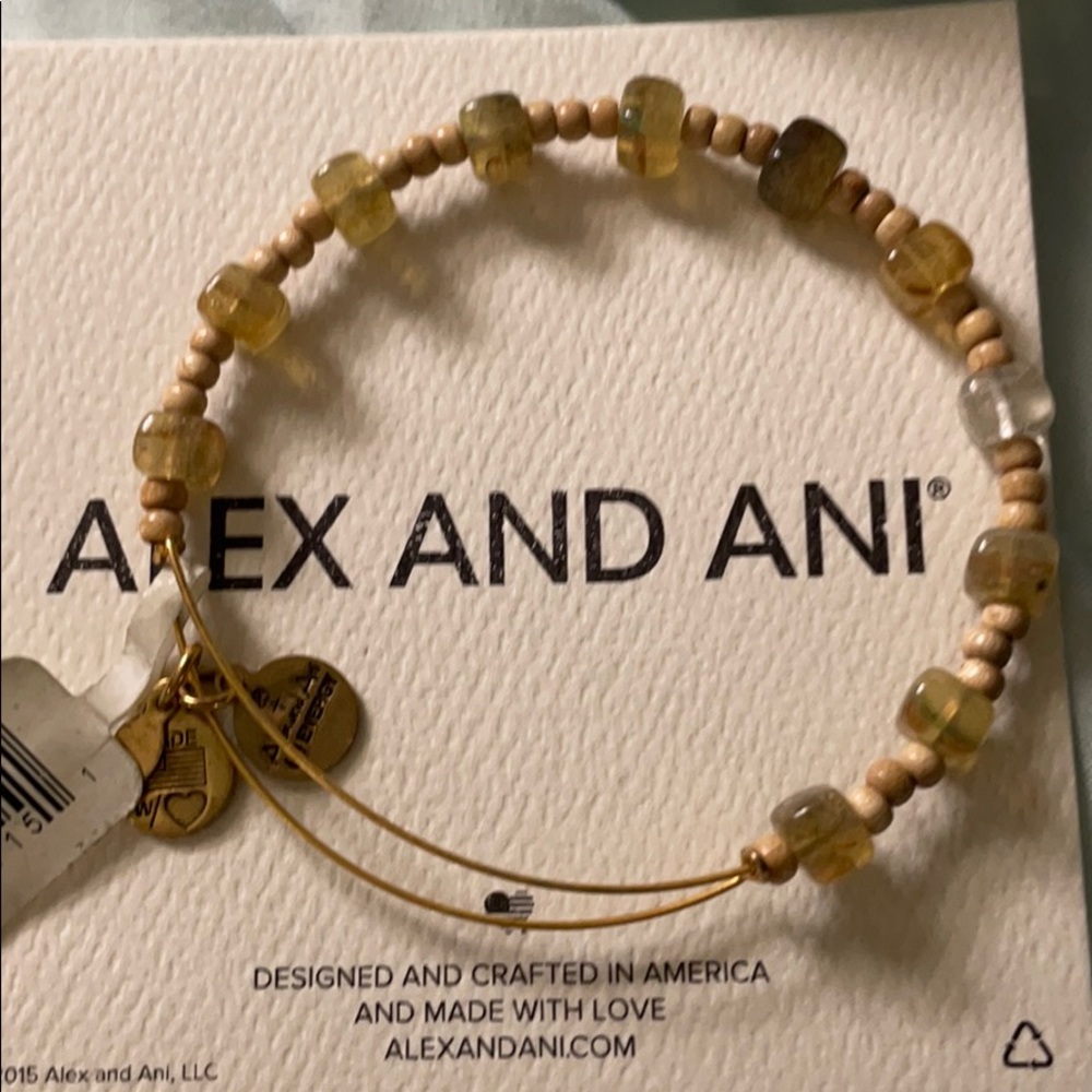 Alex & Ani vintage beaded bangle